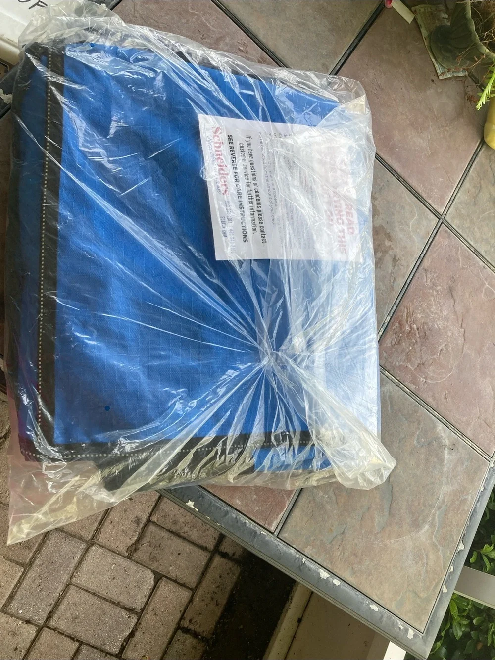Big Horsie Schneider Royal Blue 84” Turnout w Belly Band - Picture 4 of 6